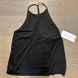 Lululemon black singlet tank top sz 8 NWT retail $68